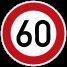 speed limit sign