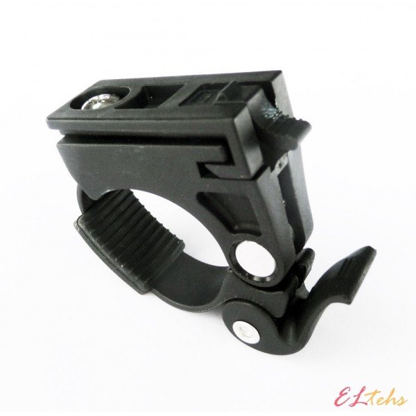 "Click-in" bike light mount