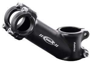 shorter, steeper stem